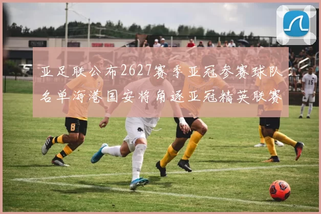 亚足联公布2627赛季亚冠参赛球队名单海港国安将角逐亚冠精英联赛